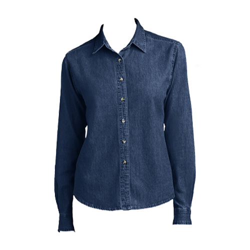 CAMISA FORS MEZCLILLA DAMA - Vista 2